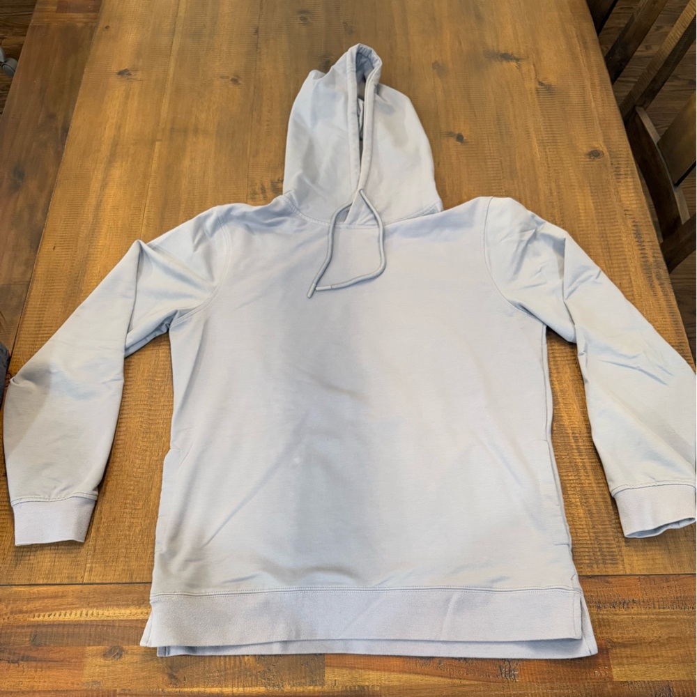 Cuts Hyperloop split hem hoodie grey/blue size L